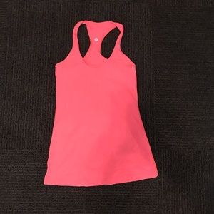 Pink lululemon cool racerback size 6
